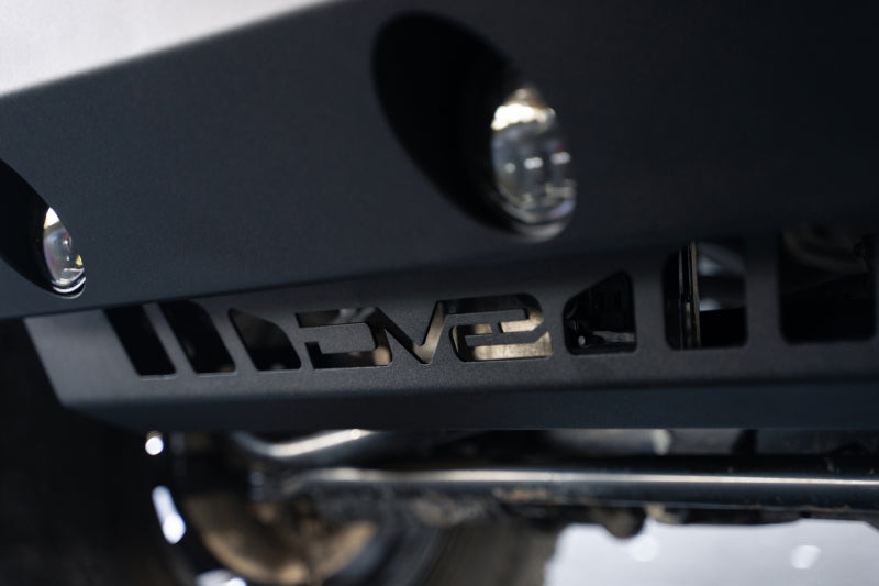DV8 Offroad 18-23 Jeep Wrangler JL/JT Front Bumper Sway-Bar Disconnect Motor Skid Plate - Racecraft Industries