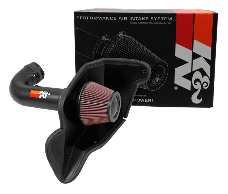K&N 2016-2017 Ford Mustang Shelby 5.2L V8 Typhoon Cold Air Intake System - Racecraft Industries