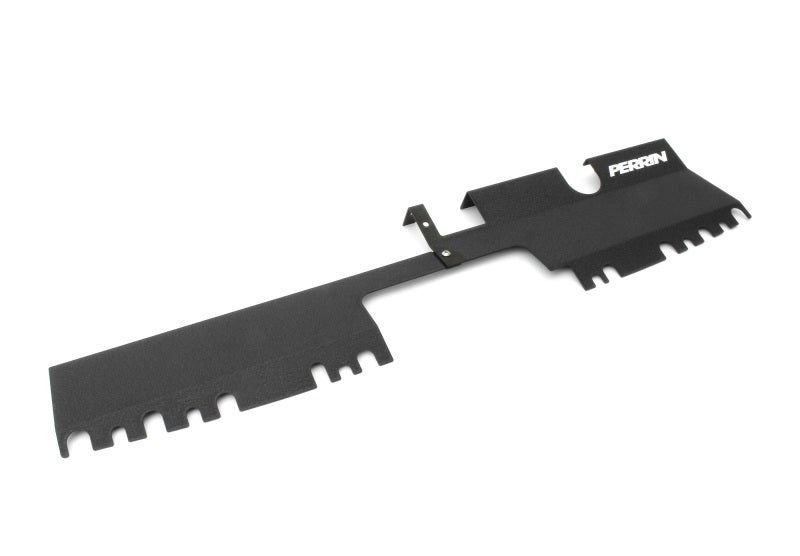 Perrin 15-21 WRX/STI Radiator Shroud (With OEM Intake Scoop) - Black - Racecraft Industries