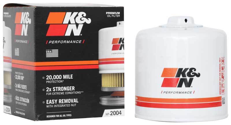 K&N 87-92 Supra Non-Turbo / 99-04 Grand Cherokee 4.0 Performance Gold Oil Filter - Racecraft Industries