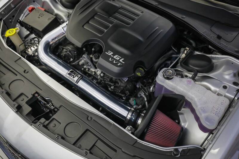 K&N 11-12 Chrysler 300 3.6L / 11-12 Dodge Challenger/Charger 3.6L Typhoon Performance Intake - Racecraft Industries
