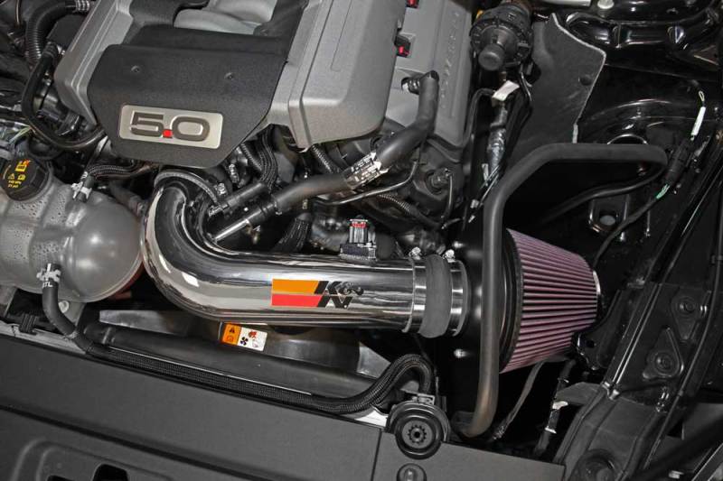 K&N 2015 Ford Mustang GT 5.0L V8 Typhoon Intake Kit - Racecraft Industries