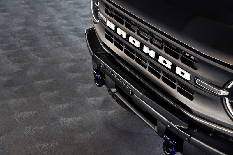DV8 Offroad 21-22 Ford Bronco Factory Modular Front Bumper Bull Bar - Racecraft Industries