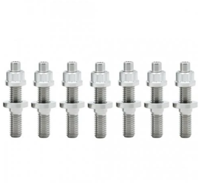 BLOX Racing SUS303 Stainless Steel Exhaust Manifold Stud Kit M8 x 1.25mm 45mm in Length - 9-piece - Racecraft Industries