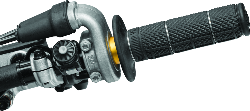 ProTaper 1/3 Waffle Grips - Black - Racecraft Industries