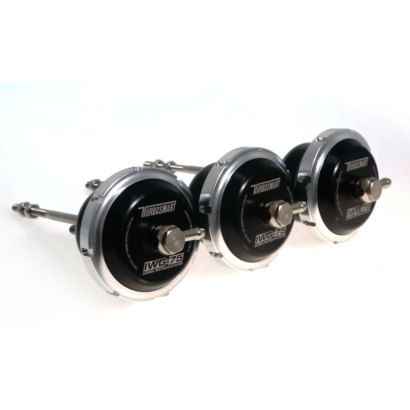Turbosmart Universal IWG75 Borg Warner EFR B1 Twin Scroll 140mm Rod Black 14PSI IWG - Racecraft Industries