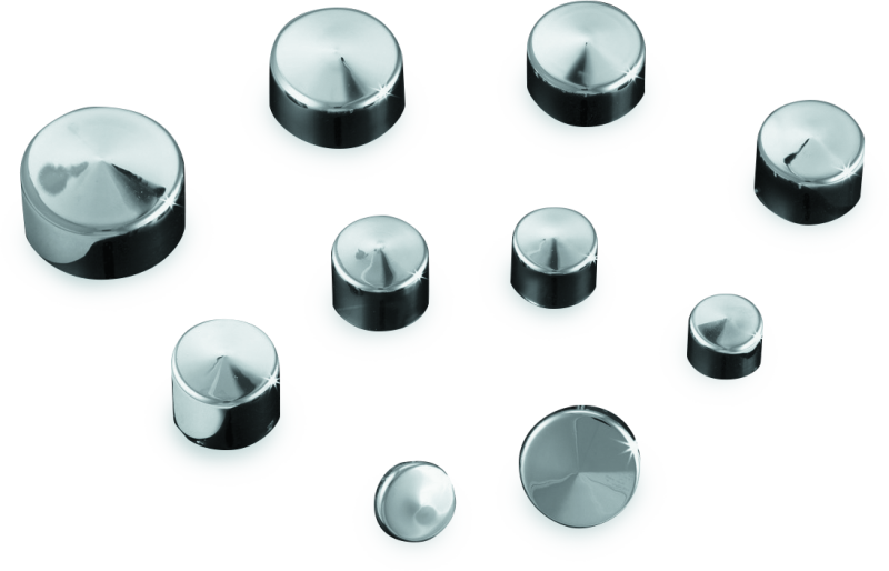 Kuryakyn Kool Kaps 3/16in Socket Head Chrome - Racecraft Industries