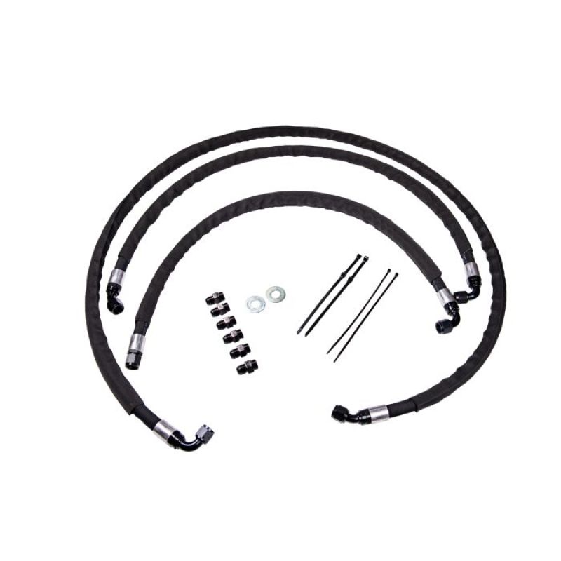 Fleece Performance 17-19 GM Duramax 2500/3500 Heavy Duty Transmission Cooler lines - Racecraft Industries