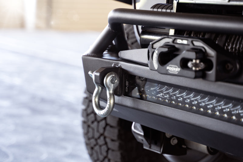 DV8 Offroad 07-23 Jeep Wrangler JK/JL & Gladiator JT FS-1 Series Stubby Front Bumper - Racecraft Industries