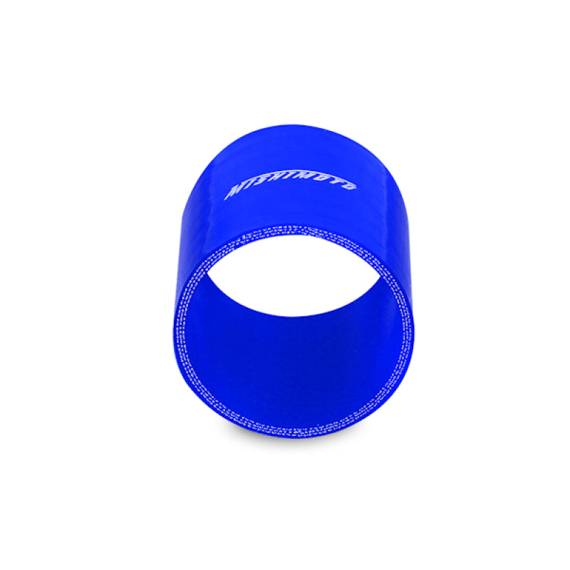 Mishimoto 2.5 Inch Blue Straight Coupler - Racecraft Industries