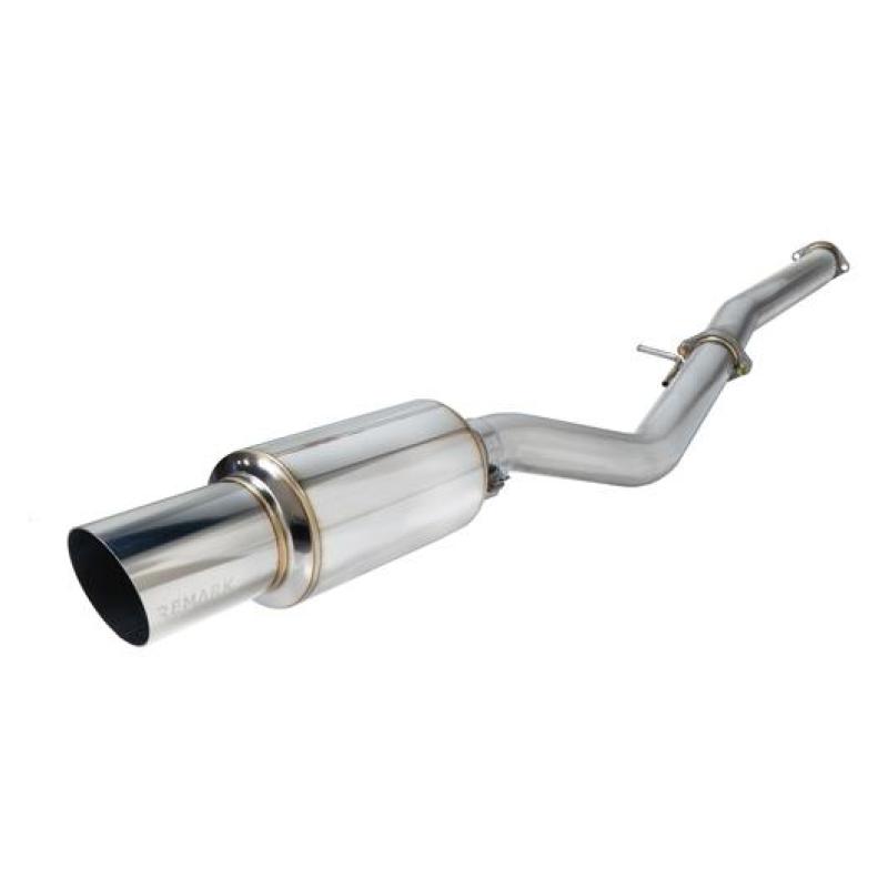 Remark 2009+ Nissan 370Z Cat-Back Exhaust R1-Spec w/Single Stainless Steel Exit - Racecraft Industries