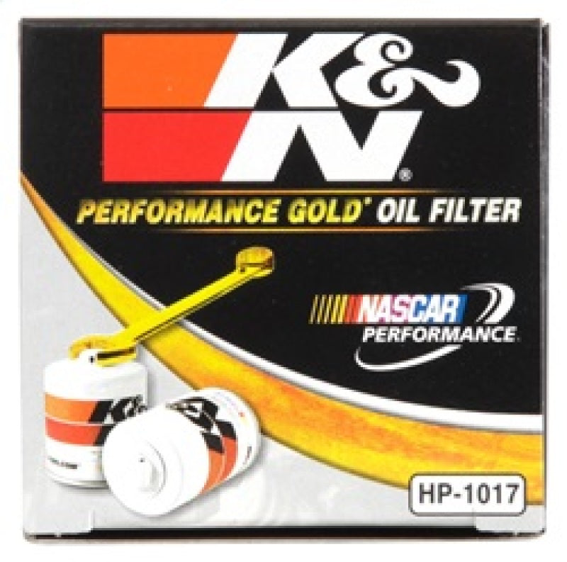K&N 3.74inch / 2.98 OD Performance Gold Oil Filter - Racecraft Industries
