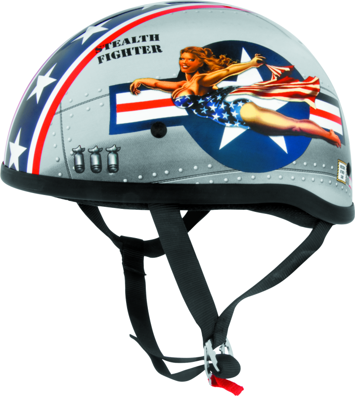 Skid Lids Bomber Pinup Original Helmet - XL - Racecraft Industries