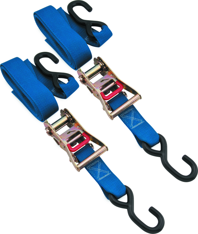BikeMaster Tiedown 1-1/2 Ratched - Blue - Racecraft Industries