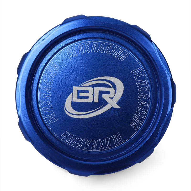 BLOX Racing Billet Honda Oil Cap - Blue - Racecraft Industries