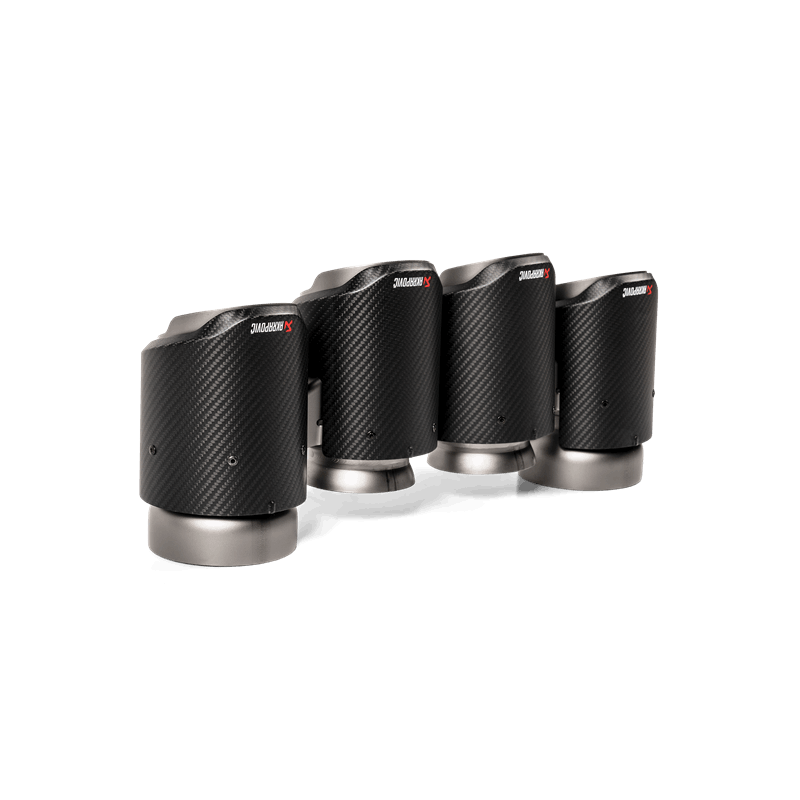 Akrapovic 2020+ BMW X3 M/X3 M Competition (F97) Tail Pipe Set (Carbon) - Racecraft Industries
