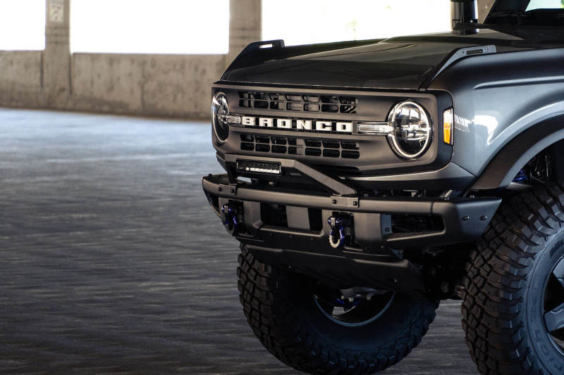 DV8 Offroad 21-22 Ford Bronco Factory Modular Front Bumper Bull Bar - Racecraft Industries