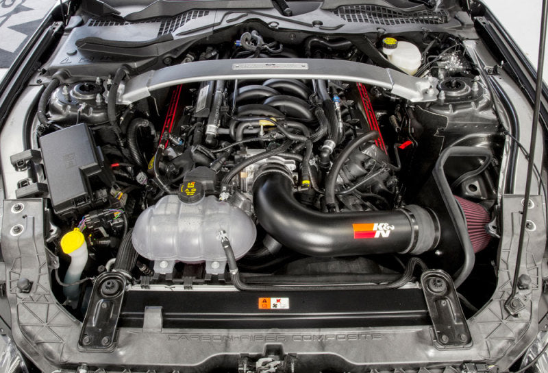 K&N 2016-2017 Ford Mustang Shelby 5.2L V8 Typhoon Cold Air Intake System - Racecraft Industries