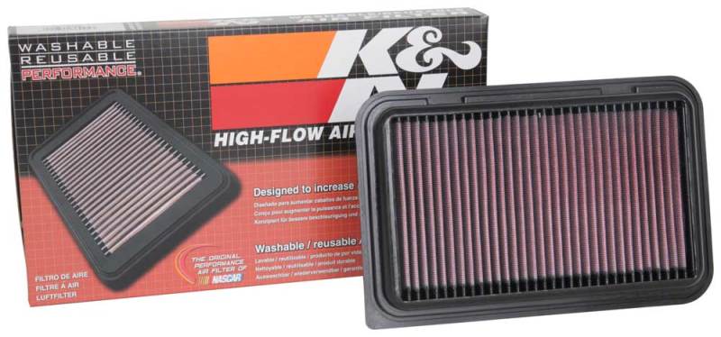 K&N 2017 Suzuki Swift V L3-1.2L F/I Replacement Drop In Air Filter - Racecraft Industries