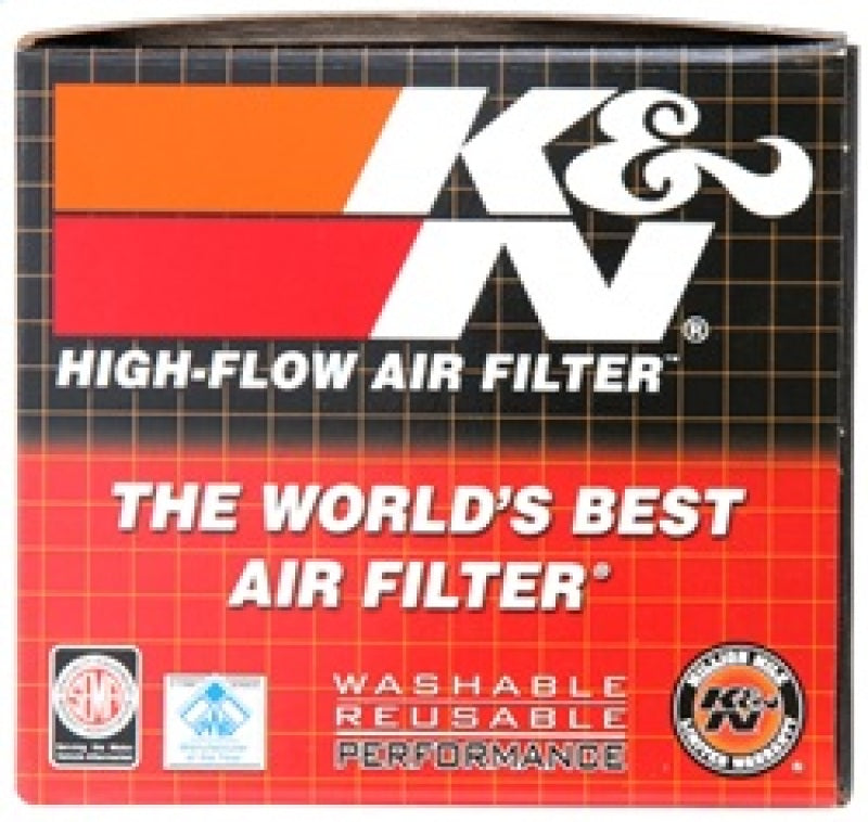 K&N Universal Rubber Filter 2 nch Top OD / 3.5 inch Base OD / 2.25 inch Flange ID / 4 inch Height - Racecraft Industries