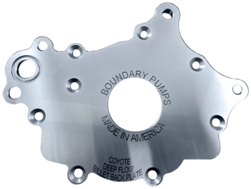 Boundary 2011+ Ford Coyote (All Types) V8 Billet Pump Plate - Racecraft Industries