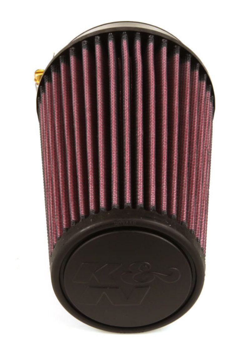 K&N Filter Universal Rubber Filter 3 1/2 inch Flange 4 5/8 inch Base 3 1/2 inch Top 7 inch Height - Racecraft Industries
