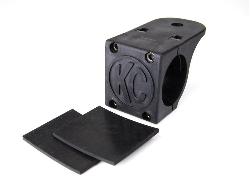 KC HiLiTES Universal Tube Clamp Light Mount Bracket / 1.75in. to 2in. Bar (Single) - Racecraft Industries