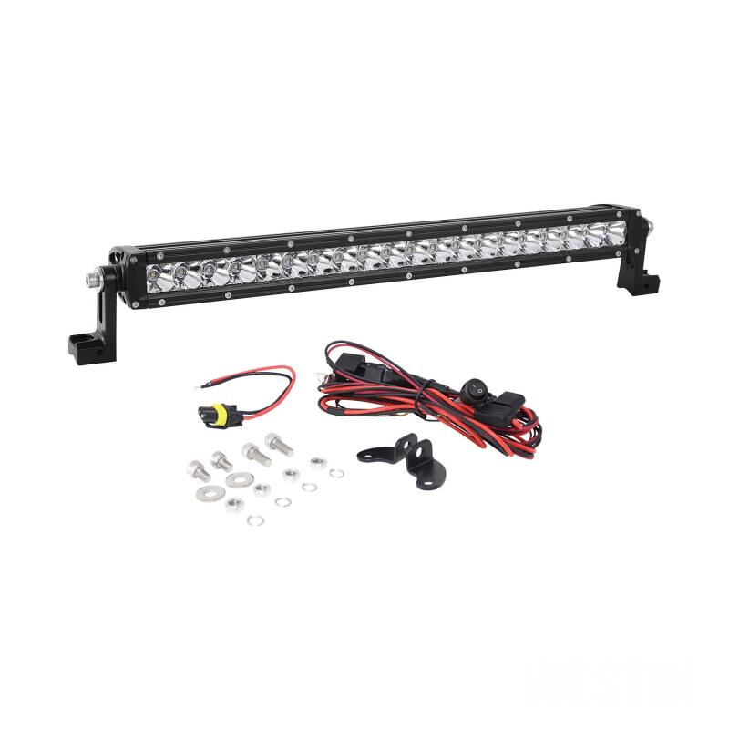 Westin Xtreme LED Light Bar Low Profile Single Row 20 inch Flex w/5W Cree - Black - Racecraft Industries