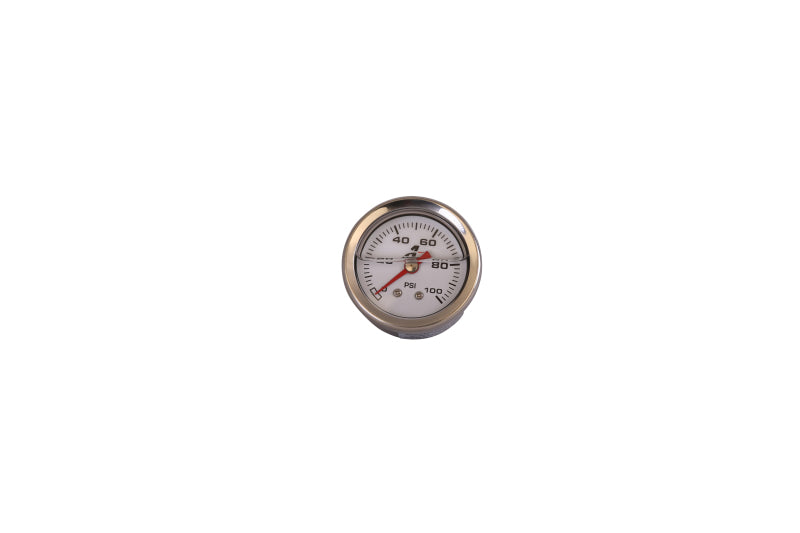 Aeromotive 0-100 PSI Fuel Pressure Gauge - Racecraft Industries