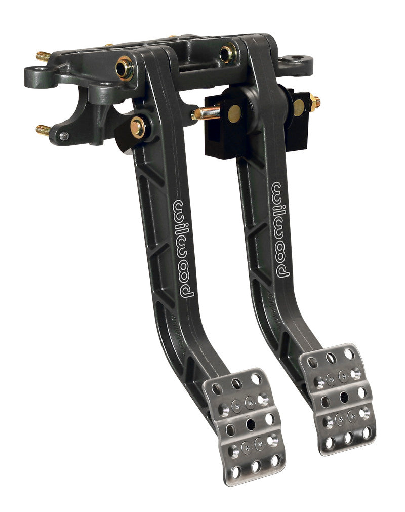 Wilwood Adjustable Dual Pedal - Brake / Clutch - Fwd. Swing Mount - 6.25:1 - Racecraft Industries