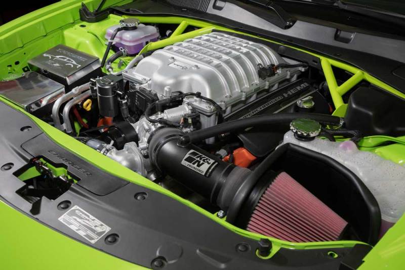 K&N 15-23 Dodge Challenger 6.2L V8 / 15-23 Dodge Charger 6.2L V8 Oil Catch Can - Racecraft Industries