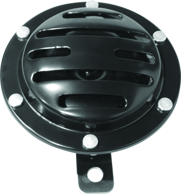Bikers Choice Black Slotted Horn 12V Universal - Racecraft Industries