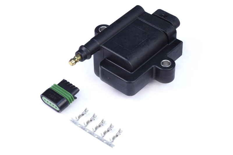 Haltech High Output IGN-1A Inductive Coil w/Built-In Ignitor (Incl Plug & Pins) - Racecraft Industries