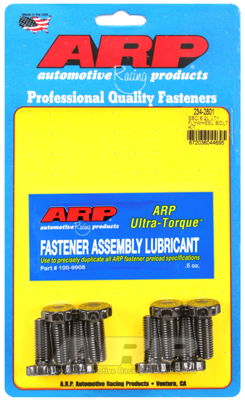 ARP Chevrolet Small Block 6.2L lT1 1.25 UHL Flywheel Bolt Kit - Racecraft Industries