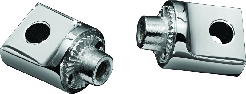 Kuryakyn Non-Pivot Splined Male Adapter Chrome - Racecraft Industries