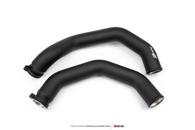 AMS Performance 15-18 BMW M3 / 15-20 BMW M4 w/ S55 3.0L Turbo Engine Charge Pipes - Racecraft Industries