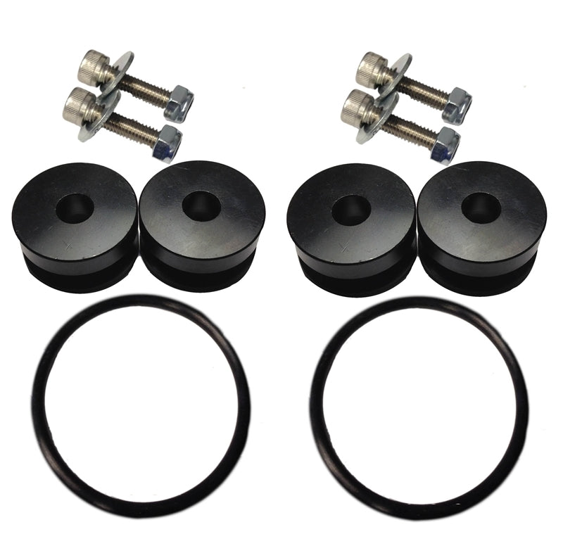 Torque Solution Billet Bumper Quick Release Kit (Black): Universal - Racecraft Industries