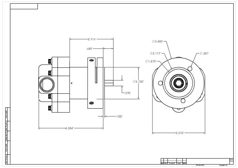 Aeromotive Billet Hex Drive Fuel Pump - Racecraft Industries