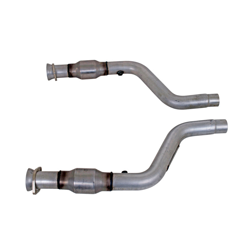 BBK 05-15 Dodge Challenger Charger Short Mid X Pipe w Catalytic Converters 2-3/4 For LT Headers - Racecraft Industries