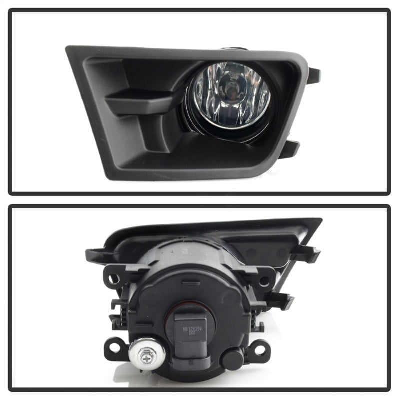 Spyder Ford Mustang 10-12 OEM Fog Light W/Universal Switch- Clear FL-FM2015-C - Racecraft Industries