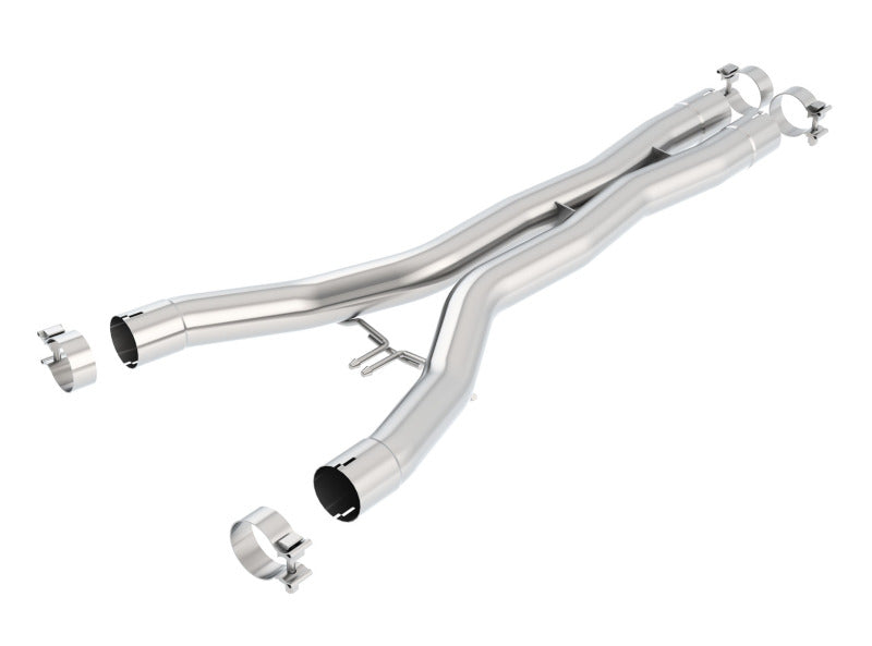 Borla 2014 Chevy Corvette Stingray X-Pipes (Smog Legal Cut and Clamp) - Racecraft Industries