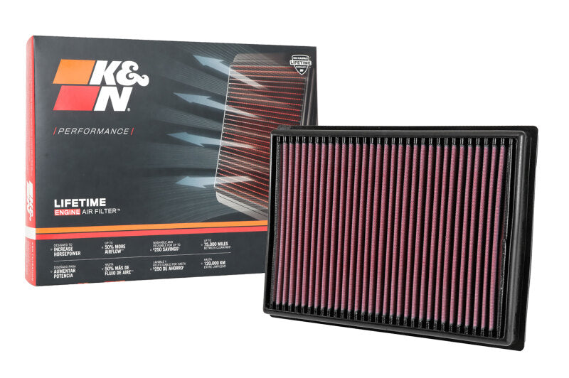 K&N 2016 TOYOTA HILUX REVO 2.8L L4 DSL Drop In Air Filter - Racecraft Industries