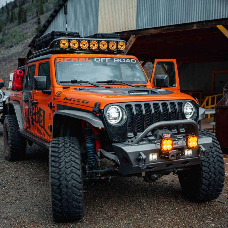 KC HiLiTES Gravity Titan LED Light Bar - 45in. (7-Light) - Racecraft Industries