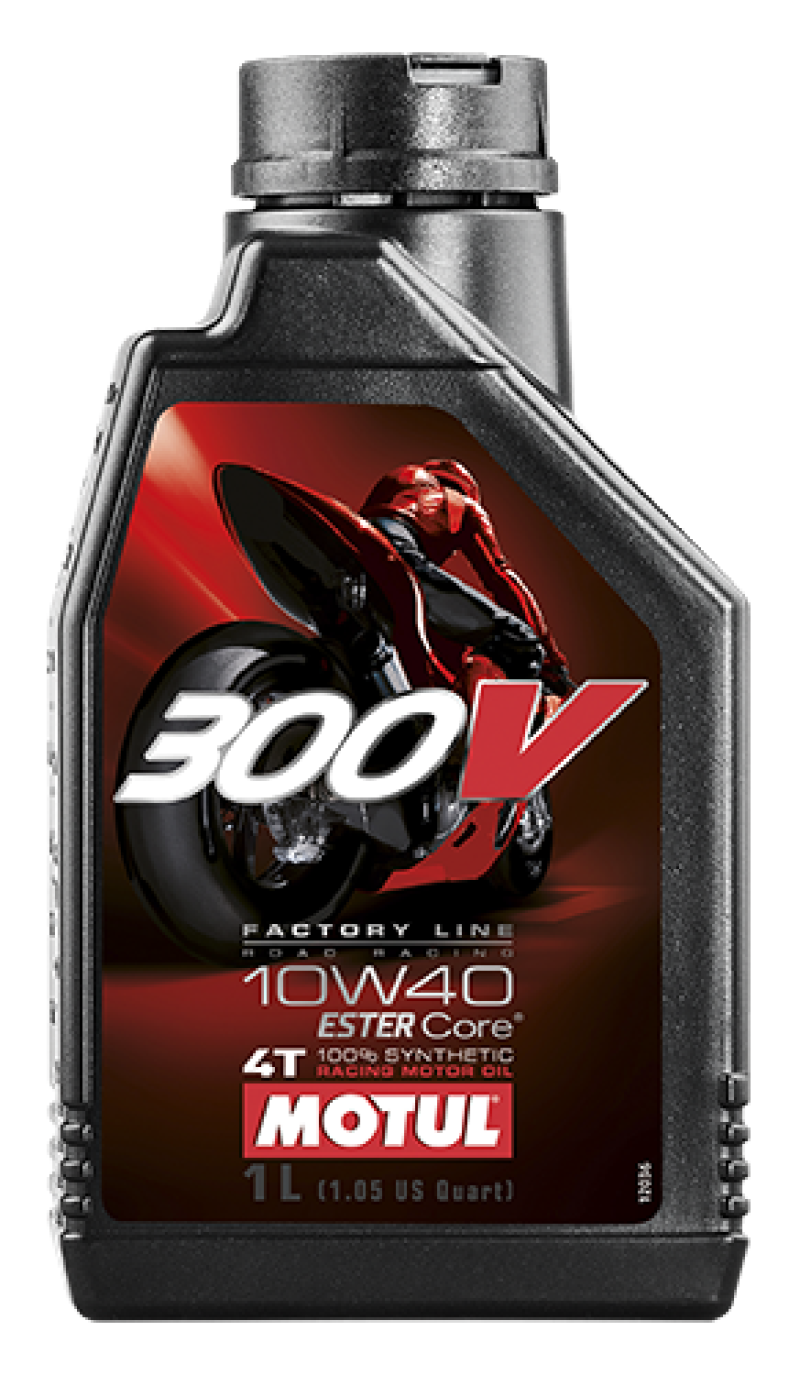 Motul 1L Synthetic-ester Oil 300V Factory Line Road Racing 10W40 - Racecraft Industries