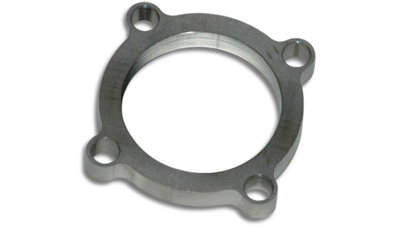 Vibrant GT series / T3 Discharge Flange (4 Bolt) with 2.5in Inlet ID Mild Steel 1/2in Thick - Racecraft Industries
