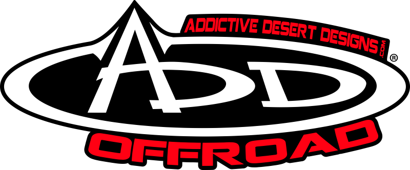 Addictive Desert Designs 1-5/16in Winch Fairlead Plate w/ Recessed Round End Hook - Black - Racecraft Industries
