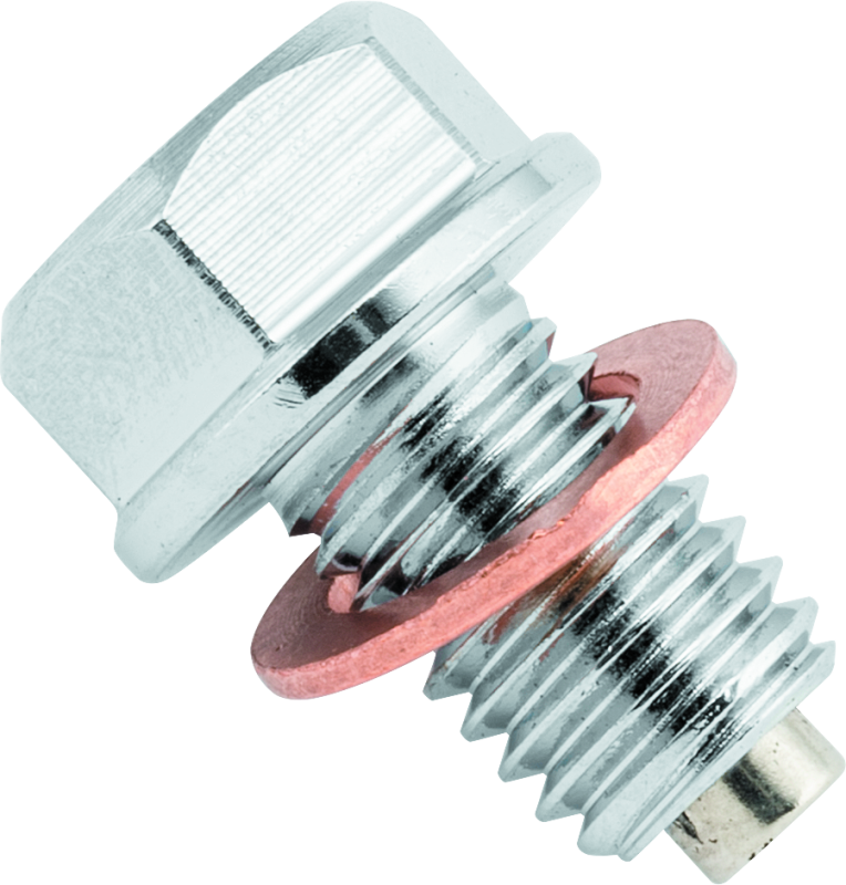 BikeMaster Magnetic Oil Drain Plug 10mm - Stainless - Racecraft Industries