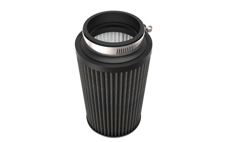 K&N Universal Air Filter (4in. Flange / 6in. Base / 5.25in. Top OD / 9.25in. Height) - Racecraft Industries