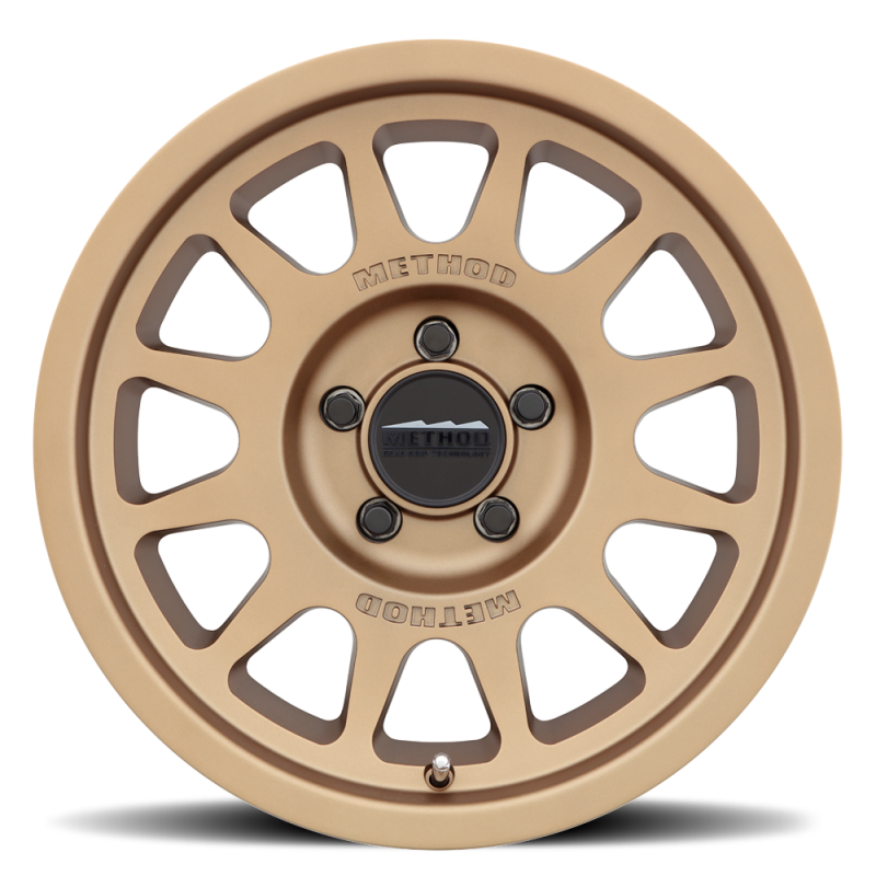 Method MR703 17x8.5 +35mm Offset 5x150 110.5mm CB Method Bronze Wheel - Racecraft Industries
