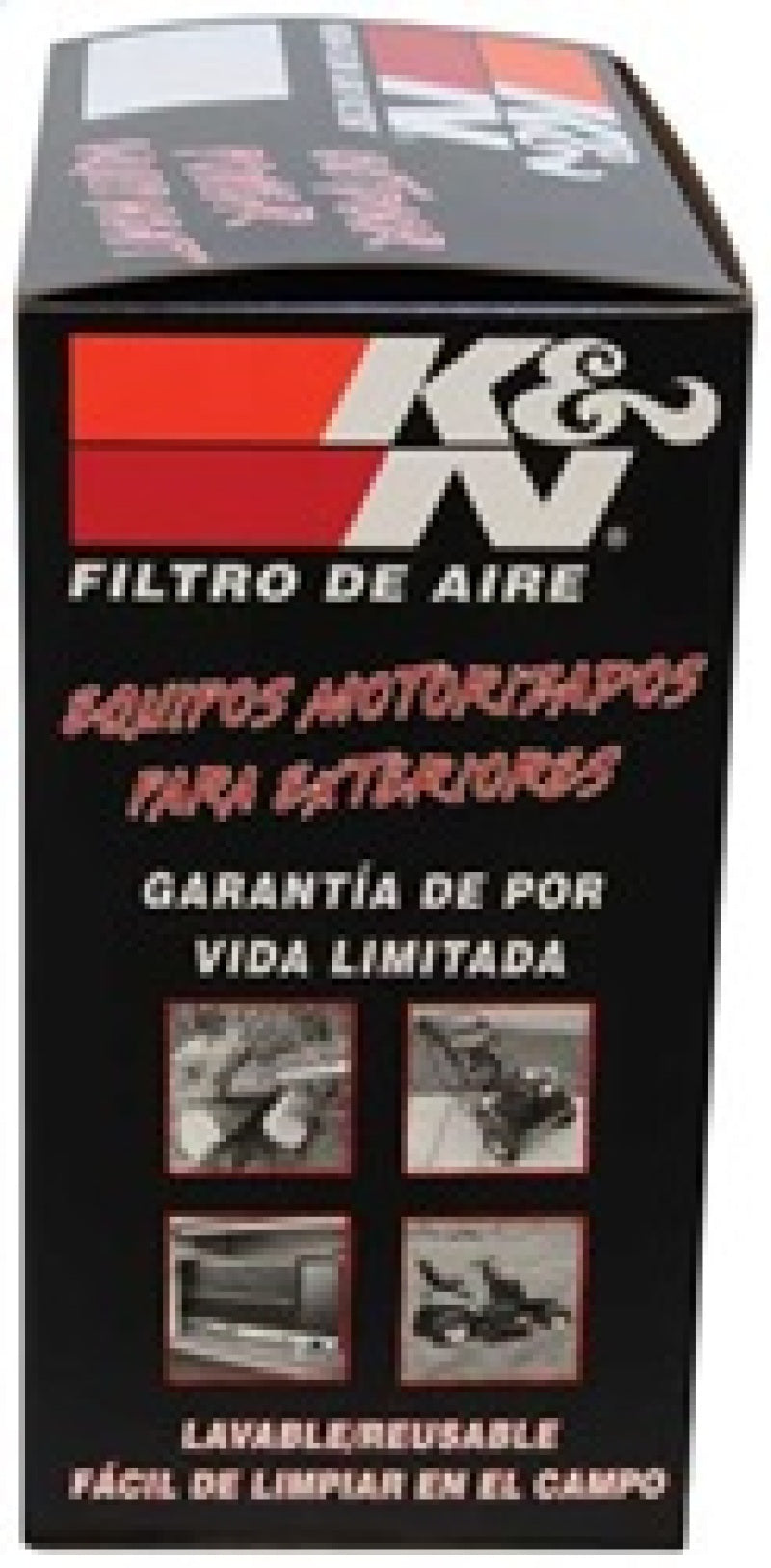 K&N Replacement Industrial Air Filter Round 5.5in ID / 7in OD / 2.25in H - Racecraft Industries